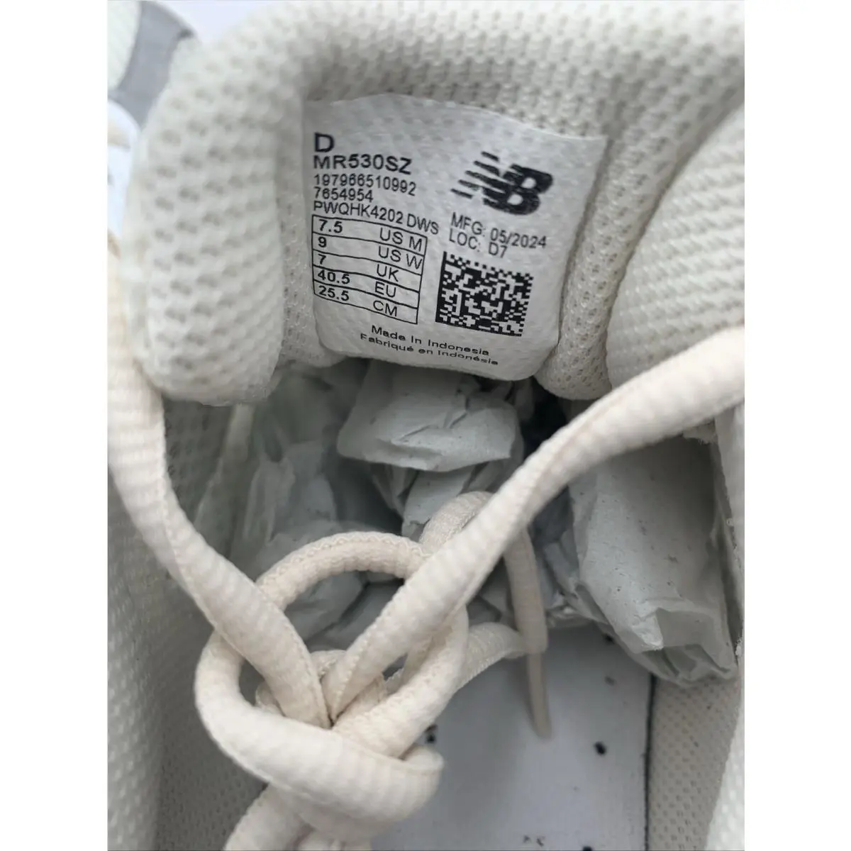 New Balance shoes - New Balance 530 - MR530SZ - Ivory 8