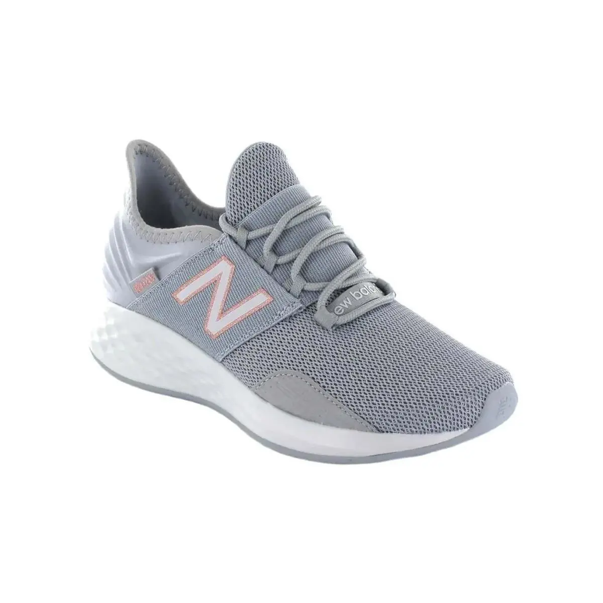New Balance Fresh Foam Roav Wroavlg Running Women Shoes Grey/pink/g Size 6.5 New - GREY/PINK - U40 - WROAVLG