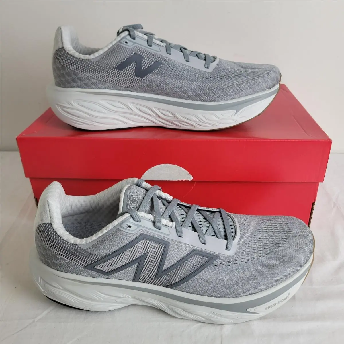 New Balance shoes - New Balance Fresh Foam 1080 - 1080v14 - Gray (UPC: 737566884583) 4