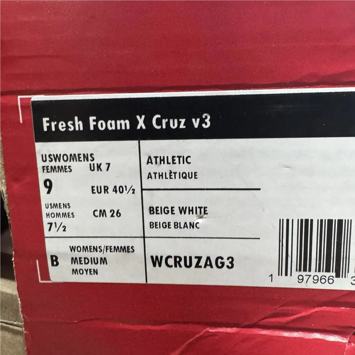 New Balance shoes - New Balance Fresh Foam Cruz - White 4