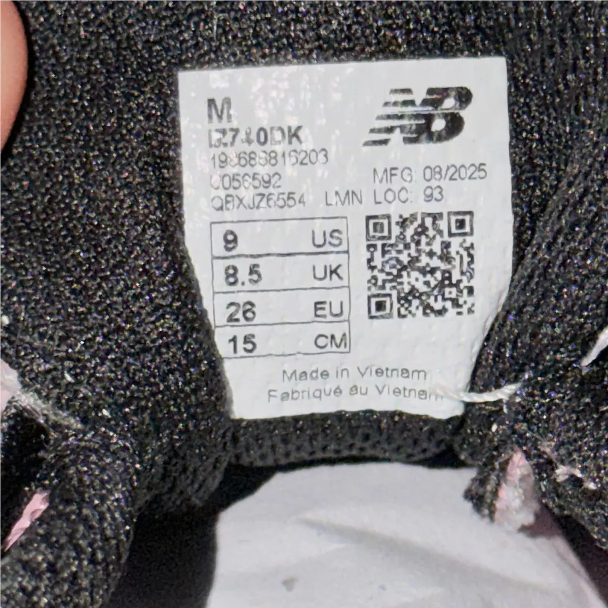 New Balance shoes - New Balance 740 - IZ740DK - Pink (UPC: 0198686816227) 0