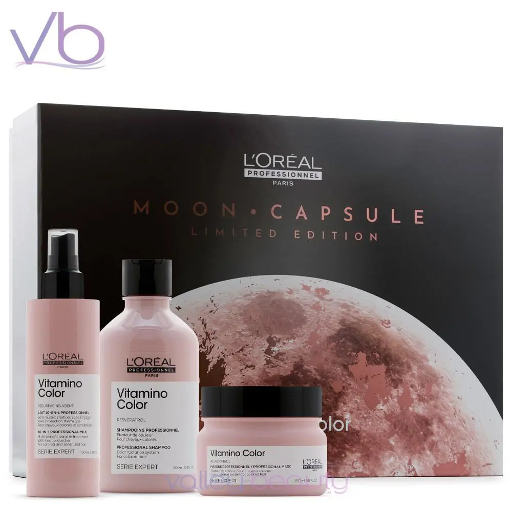 L`oreal Serie Expert Vitamino Color Moon Capsule Limited Edition Trio Box Set