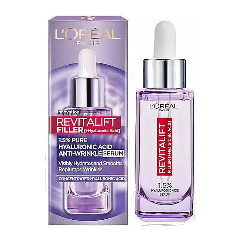 L`oreal Paris Revitalift Filler Serum 1.5% Hyaluronic Acid – 5 Pcs