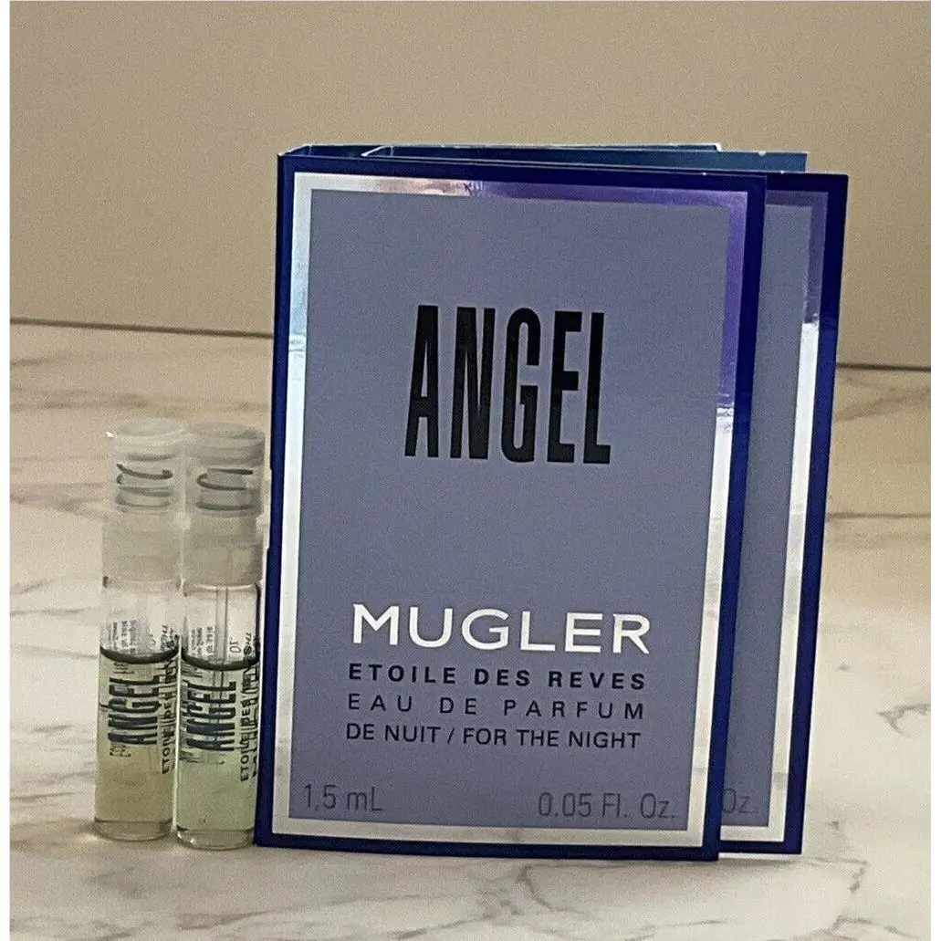 2x  Angel Etoile Des R Ves Eau de Parfum Sample Spray 1.5 ml by Mugler