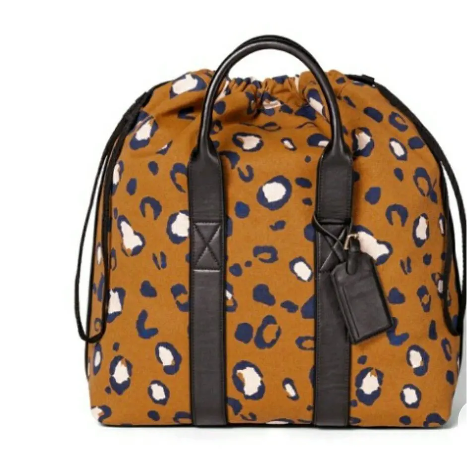 3.1  For Target Leopard Drawstring Carryall Bag by Phillip Lim