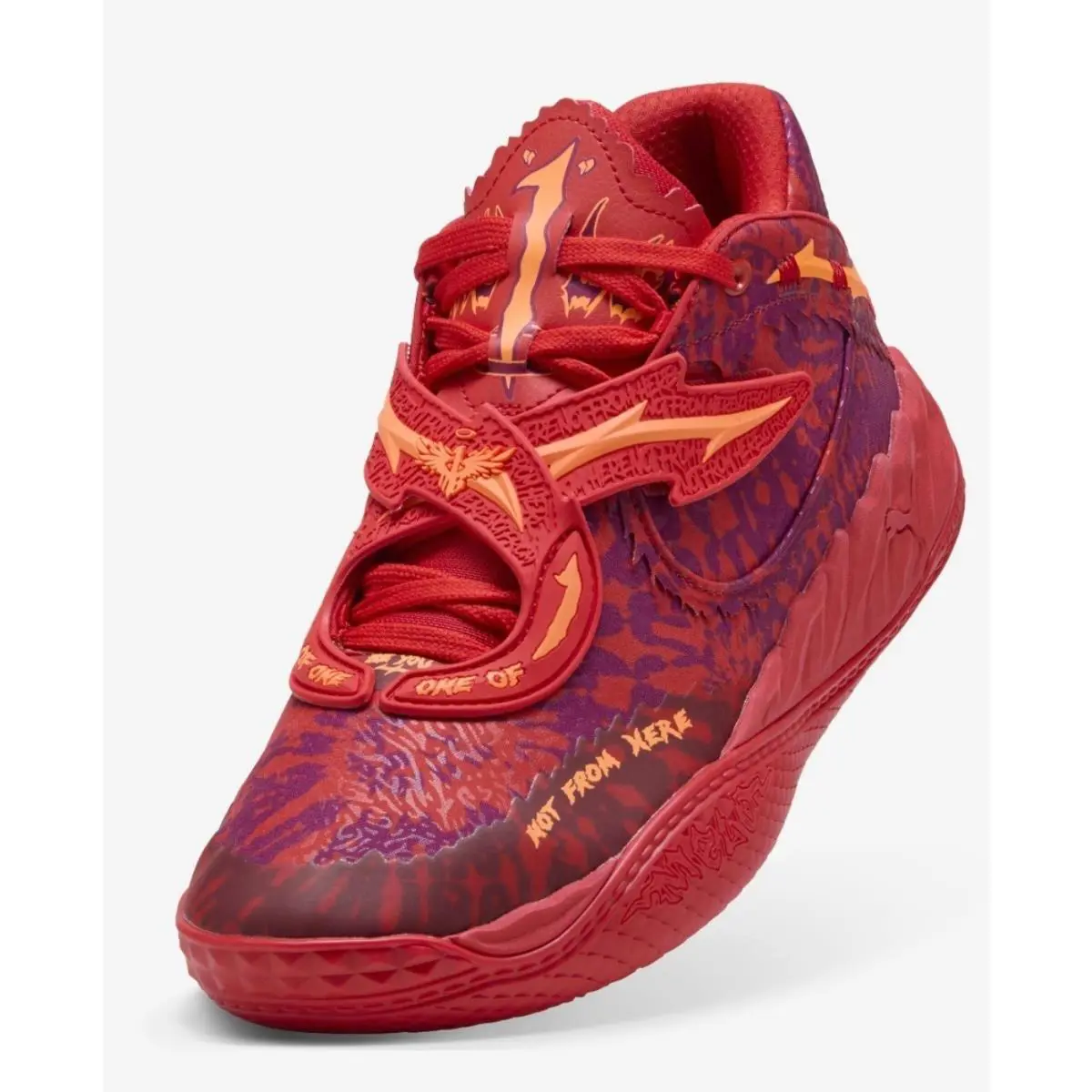 Puma shoes - puma mb.05 - 312132-01 - Red/Magenta Gleam/Fluorescent Orange 2