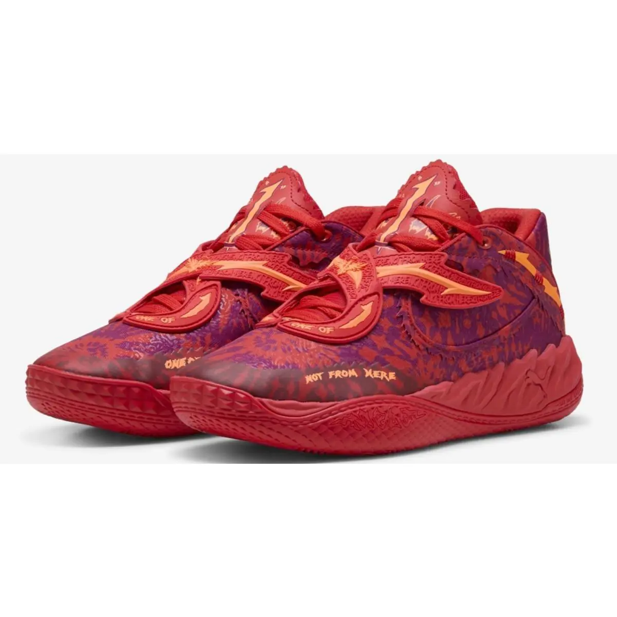 Puma shoes - puma mb.05 - 312132-01 - Red/Magenta Gleam/Fluorescent Orange 7