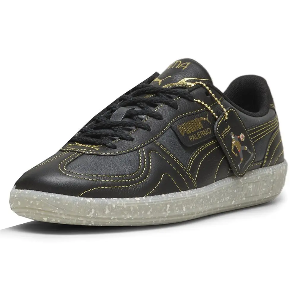 Puma shoes - PUMA Palermo Play Loud Lace Up - 40108801 - Black 6