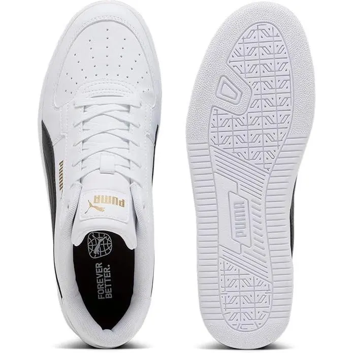 Puma shoes - 392290 03 - 392290 03 - Puma White-Puma Black-Gold 6