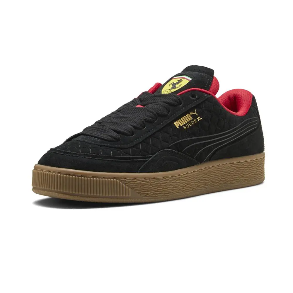 Puma shoes - PUMA Scuderia Ferrari Suede Xl Mtsp Lace Up - 30890001 - Black 0