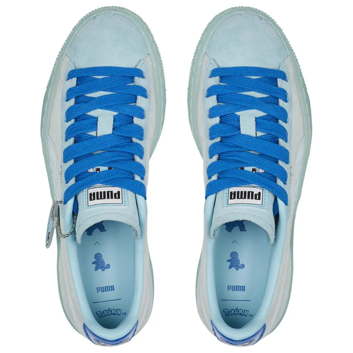 Puma shoes - PUMA Suede Classic - Suede Classic - 387416-01 - Petit Four/Nitro Blue 1