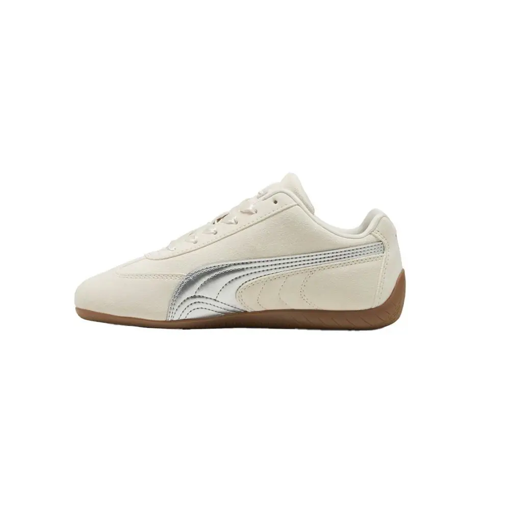 Puma shoes - PUMA Speedcat Metallic Lace Up  Youth - 40411301 - White 1