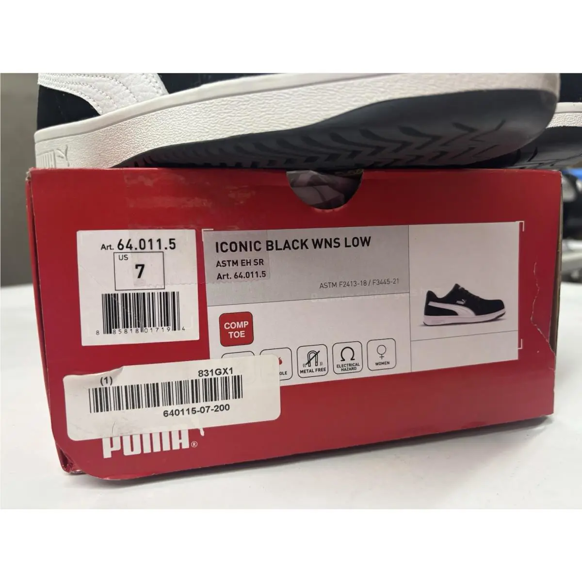 Puma shoes - Puma Safety - Safety - 640115 - Black (UPC: 885818017194) 5