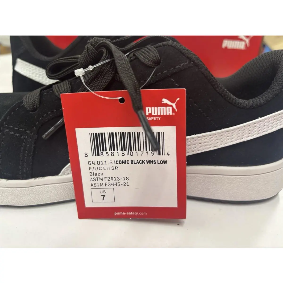 Puma shoes - Puma Safety - Safety - 640115 - Black (UPC: 885818017194) 1