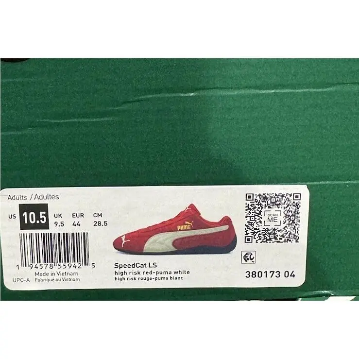 Puma shoes - PUMA Speedcat LS High Risk - 380173-04 - Red 6