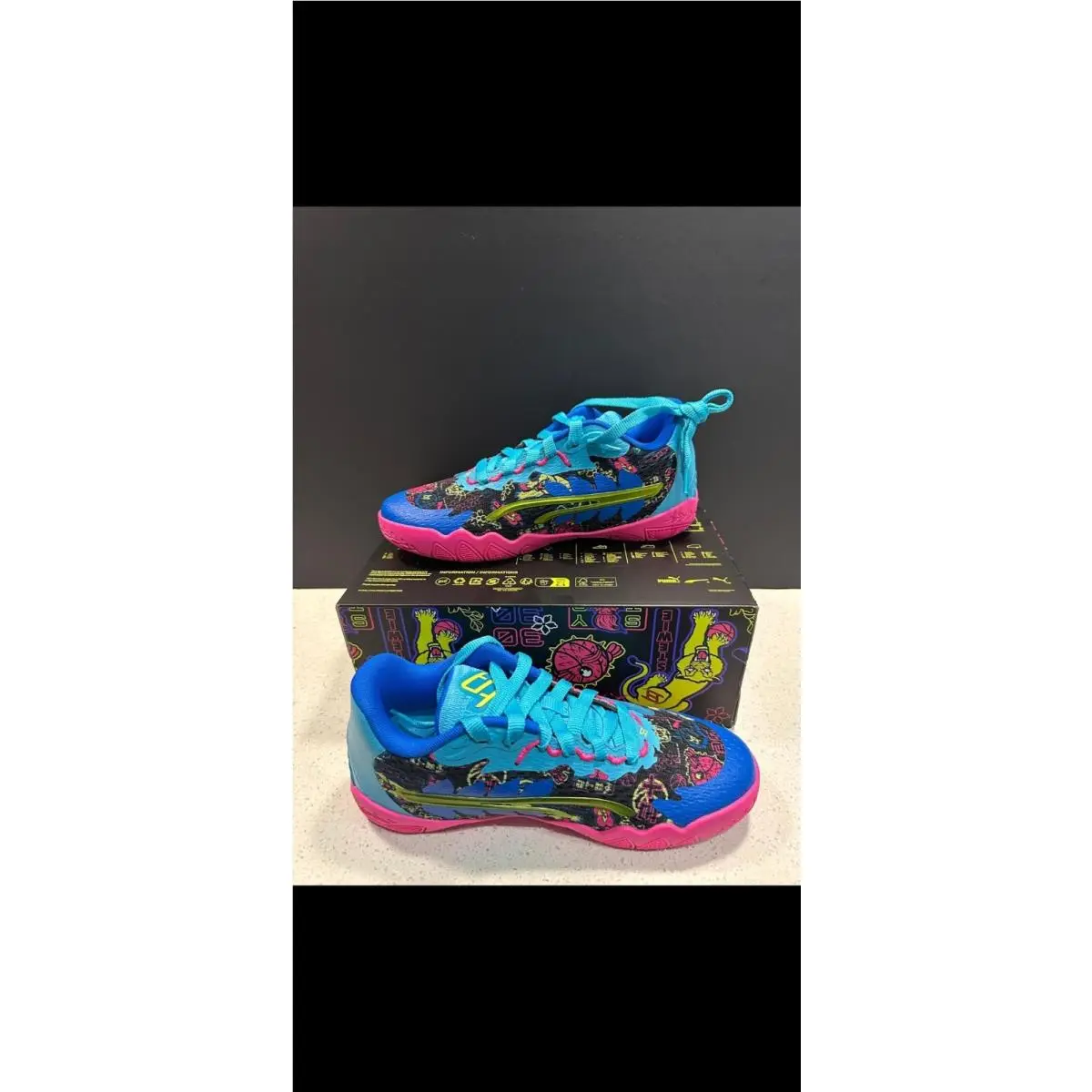 Womens Size 9 Puma Stewie 3 Midnight IN Tokyo 380070-01 Mens 7.5
