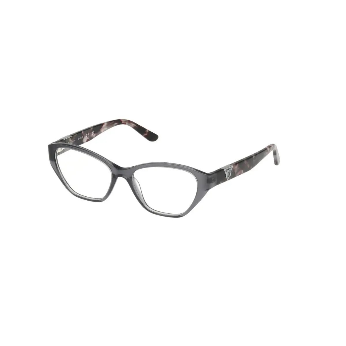 Guess GU 50162 Shiny Grey / Grey/havana 020 Size 53 Eyeglasses