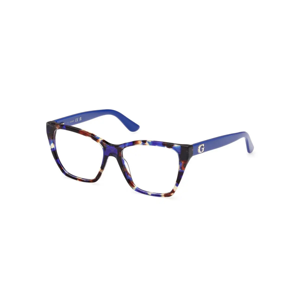 Guess GU 50235 Blue/havana / 092 Size 52 Eyeglasses