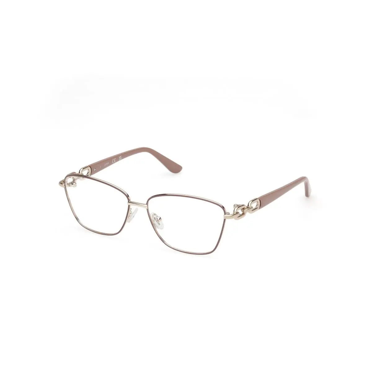 Guess GU 50179 Matte Beige / Shiny 058 Size 57 Eyeglasses