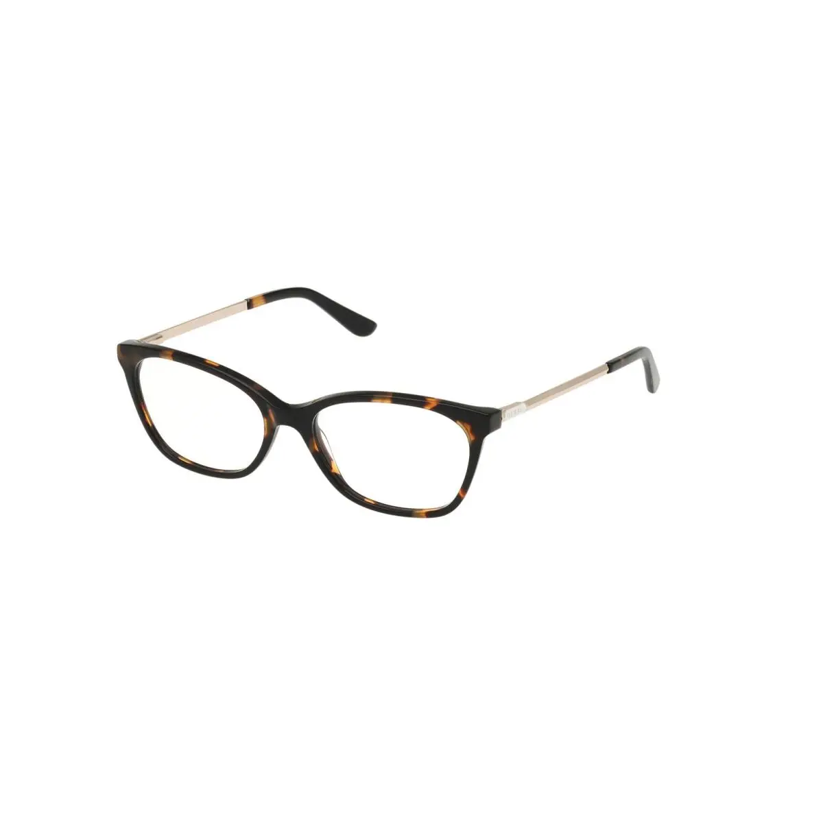 Guess GU 50194 Dark Havana / Shiny Pale Gold 052 Size 55 Eyeglasses