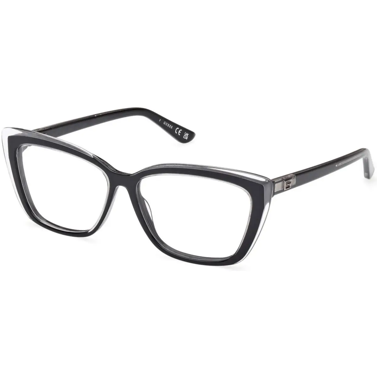 Guess GU 2977 Black/crystal / 005 Size 49 Eyeglasses