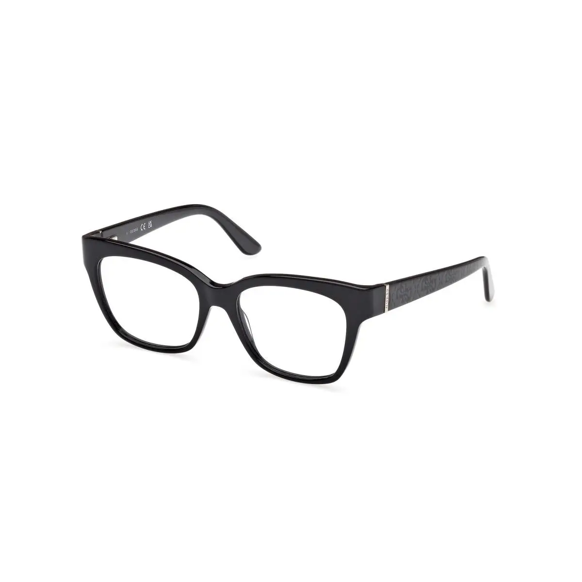 GU 50233 Shiny Grey / Grey/pearl 020 Size 53 Eyeglasses by Guess