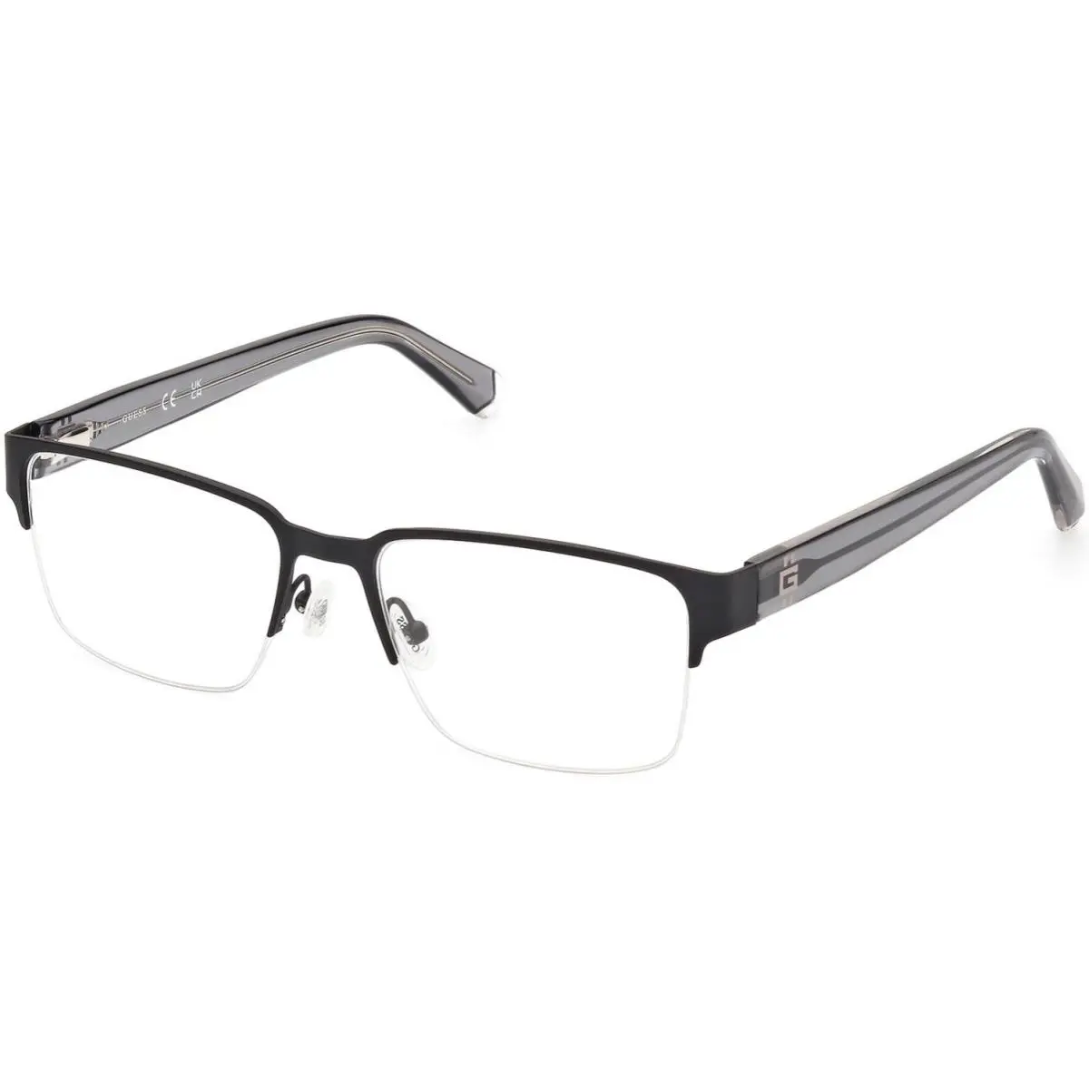 Guess GU50095 Matte Black Shiny Grey 002 Eyeglasses
