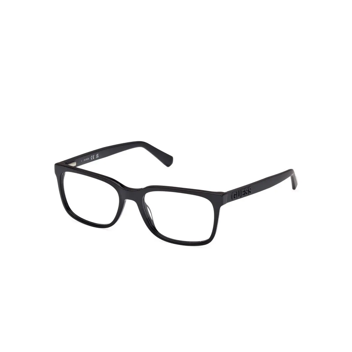Guess GU 50187 Shiny Black Matte Black 001 Size 54 Eyeglasses