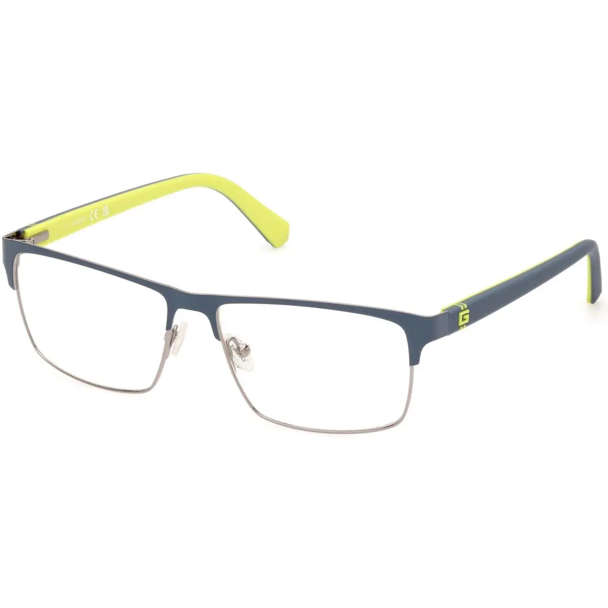 Guess GU50131 Matte Blue Matte Blue 091 Eyeglasses