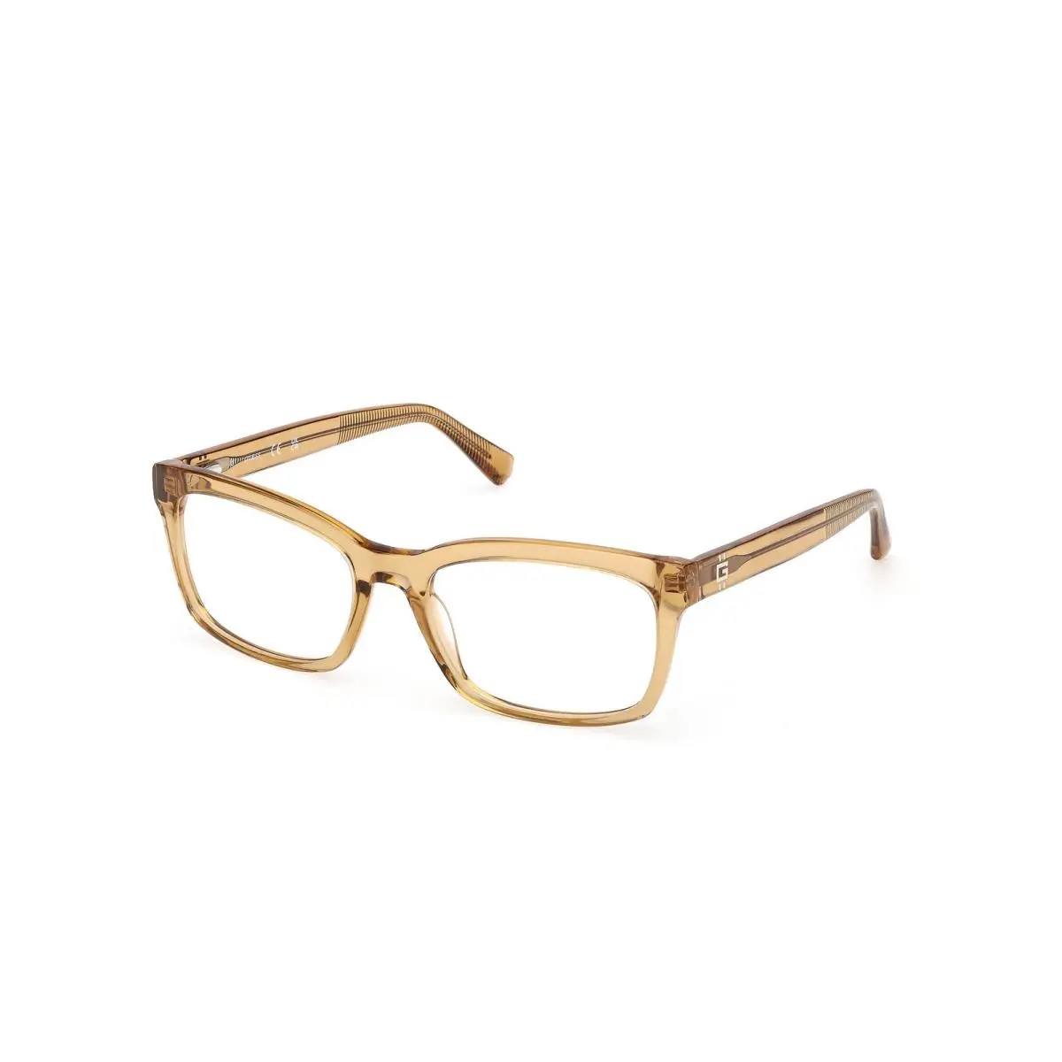 Guess GU50252 Shiny Dark Yellow Shiny Dark Yellow 039 Eyeglasses