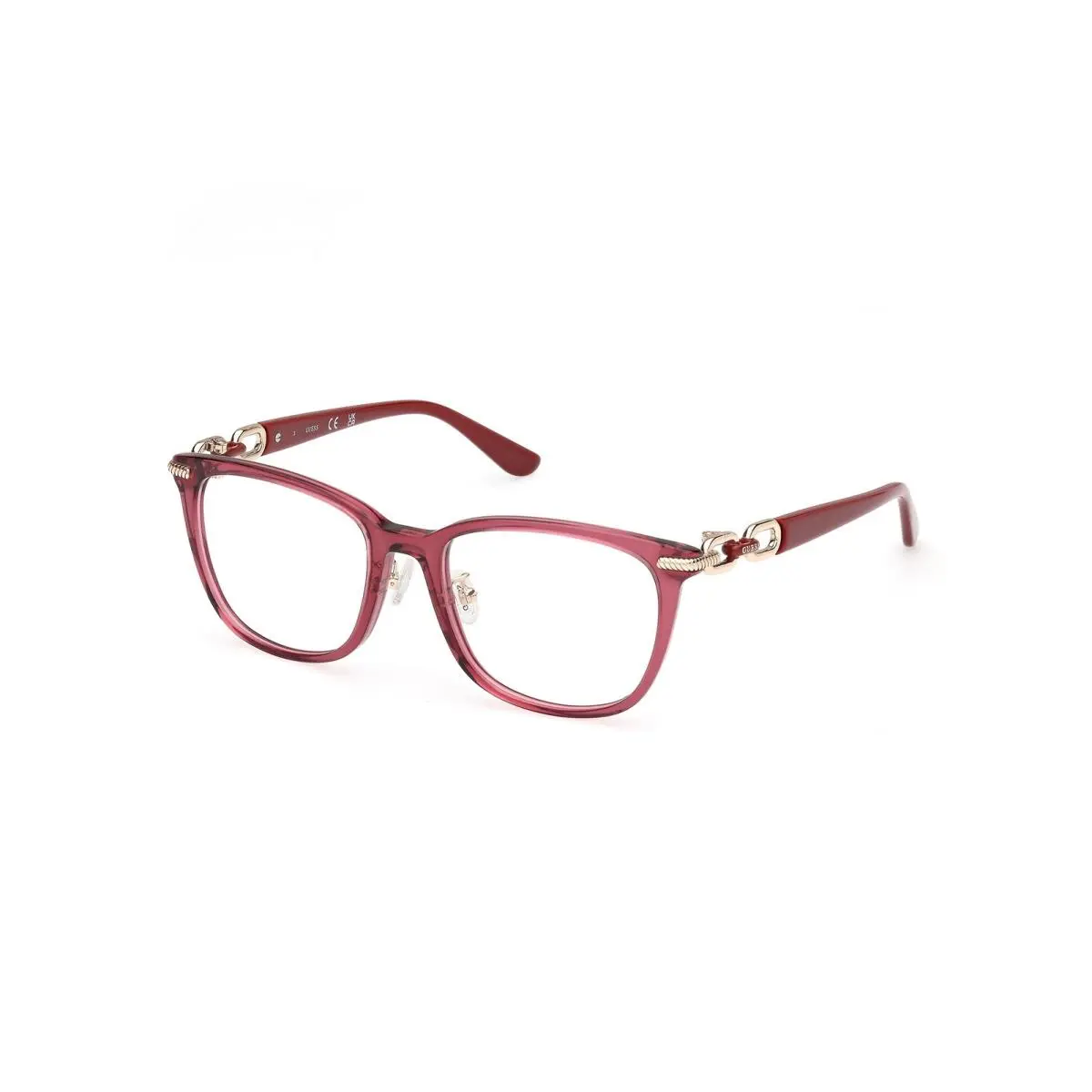 Guess GU 50203-D Red/monocolor / 066 Size 53 Eyeglasses