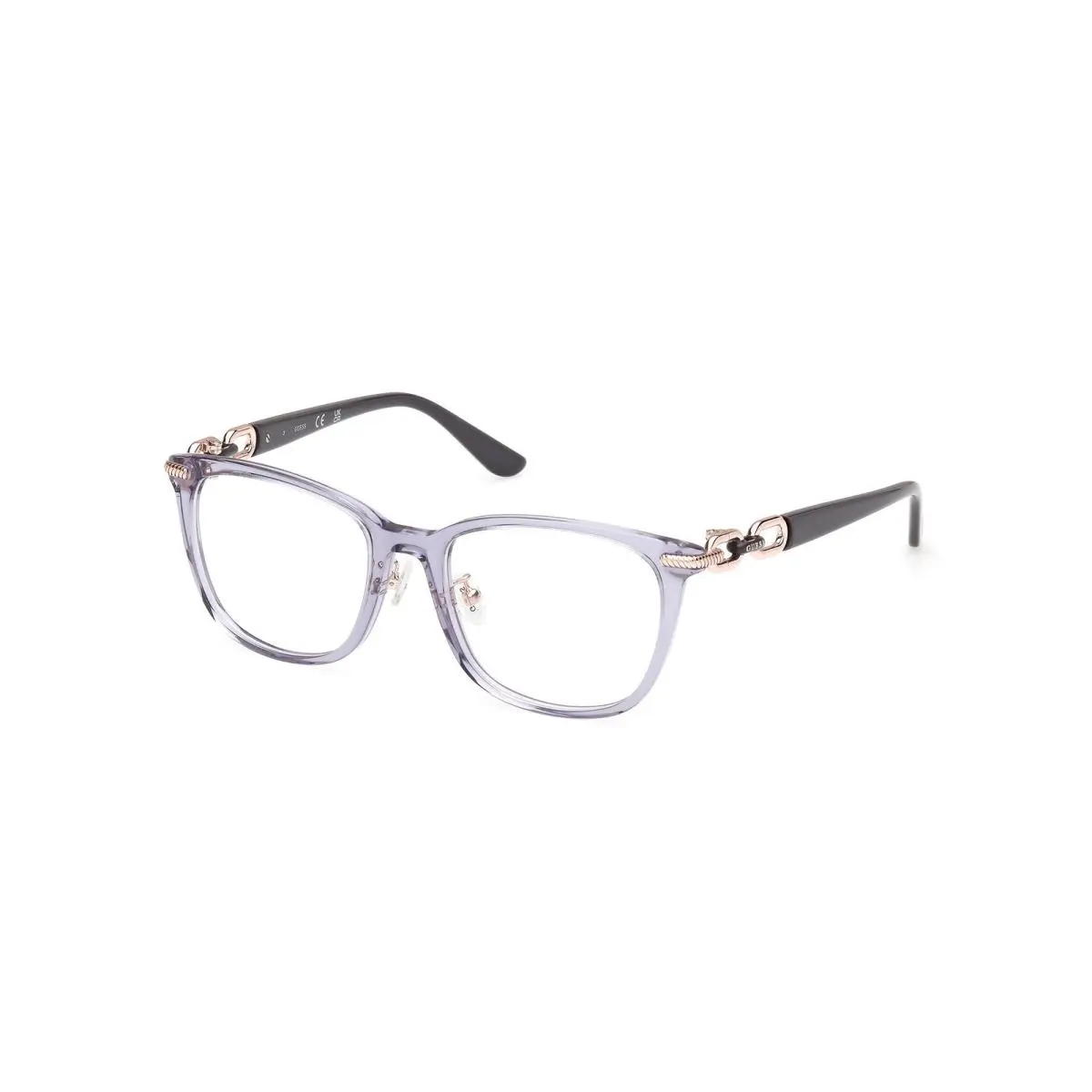 Guess GU 50203-D Shiny Grey / 020 Size 53 Eyeglasses
