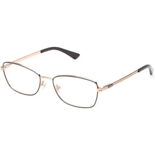 GU 2940 Shiny Grey / Rose Gold 020 Size 54 Eyeglasses by Guess