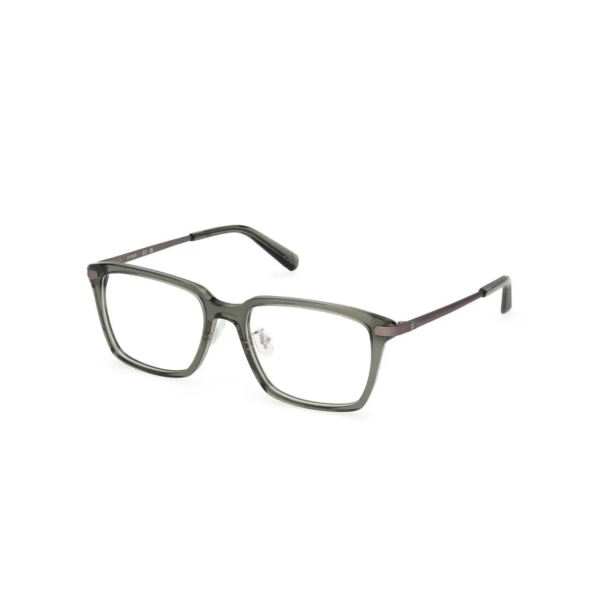 GU 50206-D Shiny Black Matte Black 001 Size 55 Eyeglasses by Guess