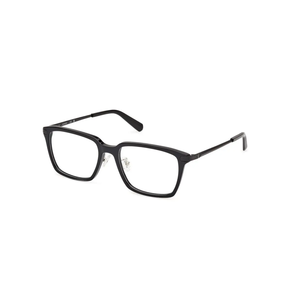 Guess GU 50206-D Shiny Black Matte Black 001 Size 55 Eyeglasses