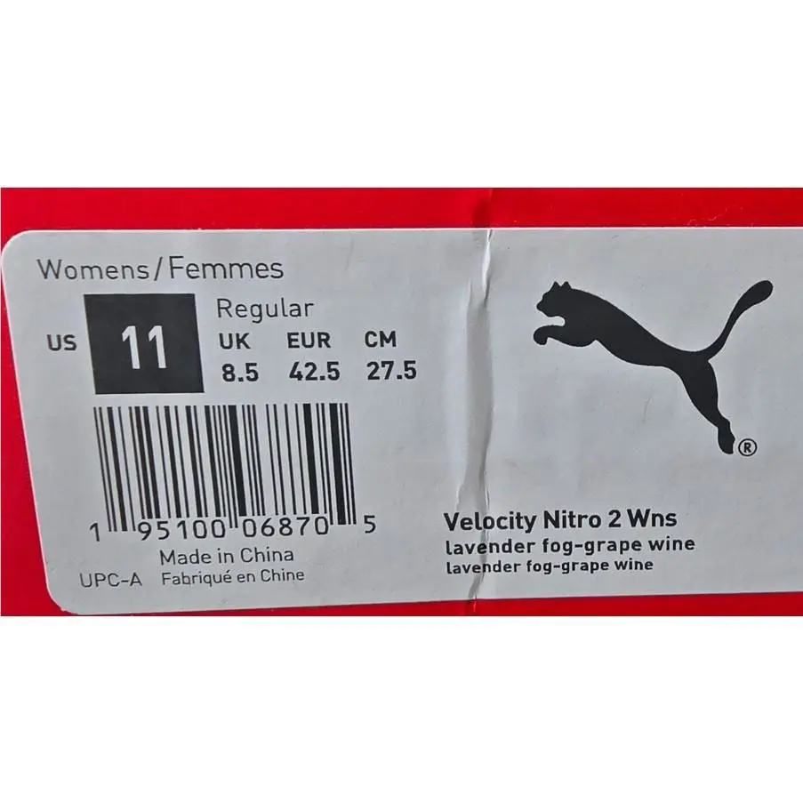 Puma shoes - Velocity 2 Nitro - Velocity Nitro - Purple 11