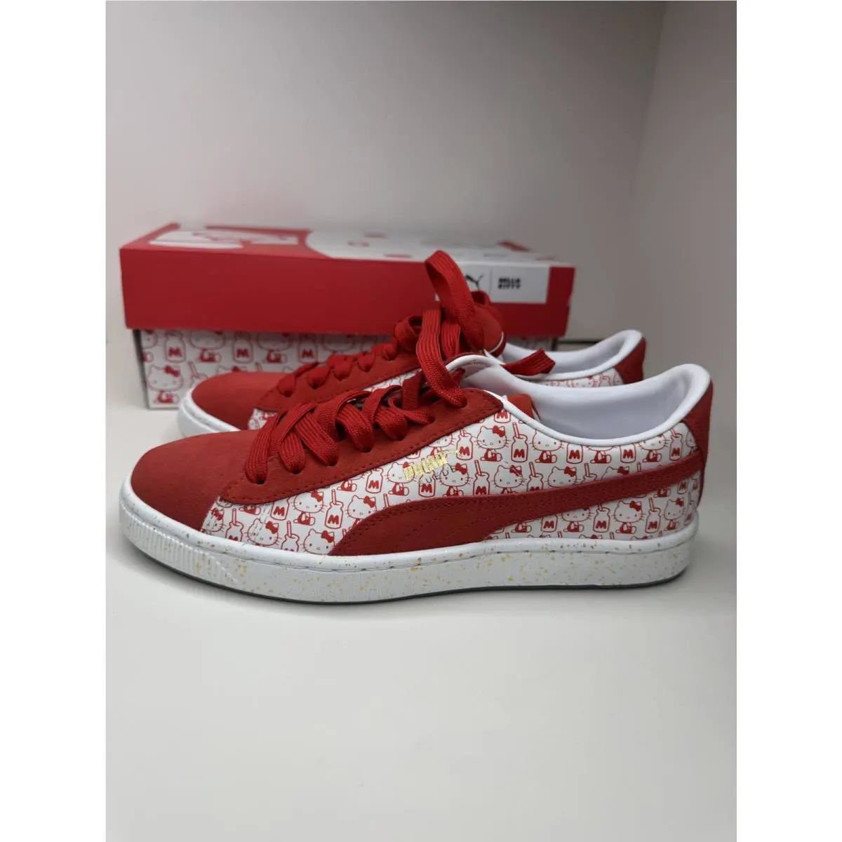 Puma shoes - PUMA Suede - Suede - 366306-01 - Red 11