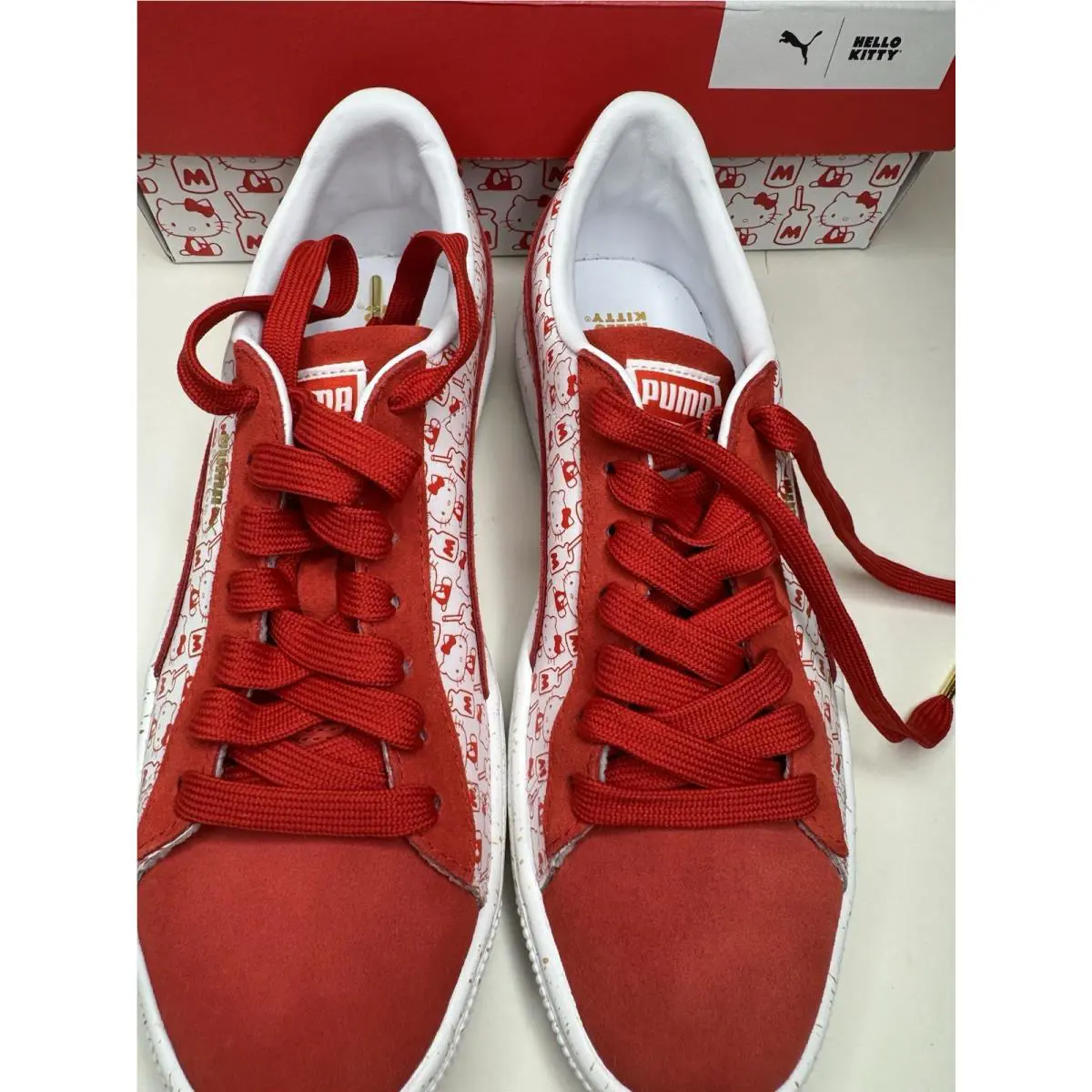 Puma shoes - PUMA Suede - Suede - 366306-01 - Red 4