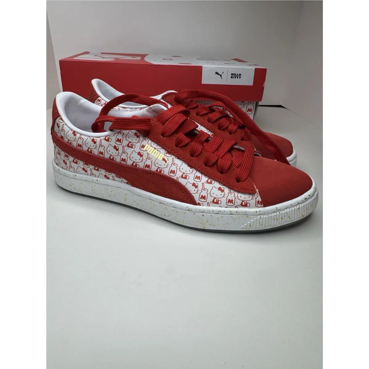 Puma shoes - PUMA Suede - Suede - 366306-01 - Red 6