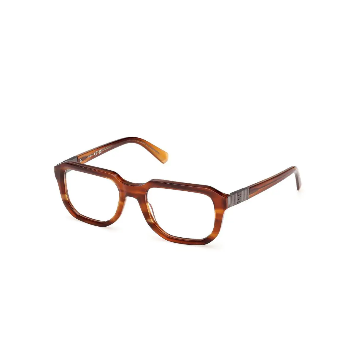 Guess GU50332 Light Brown Horn Light Brown Horn 047 Eyeglasses