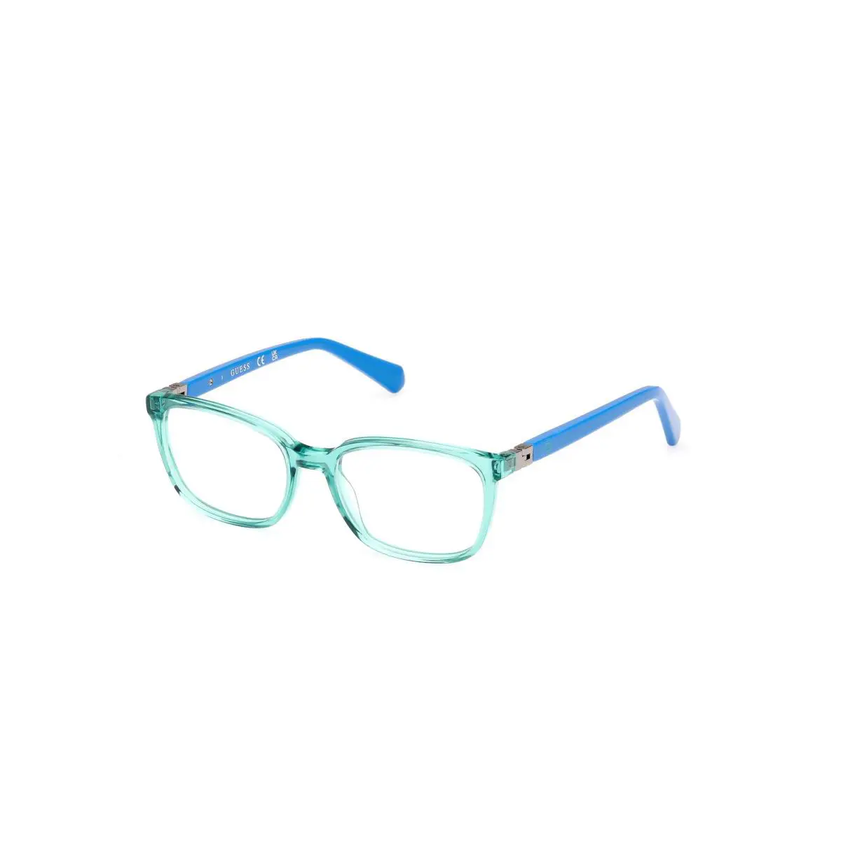 Guess GU50144 Shiny Light Green Shiny Blue 093 Eyeglasses