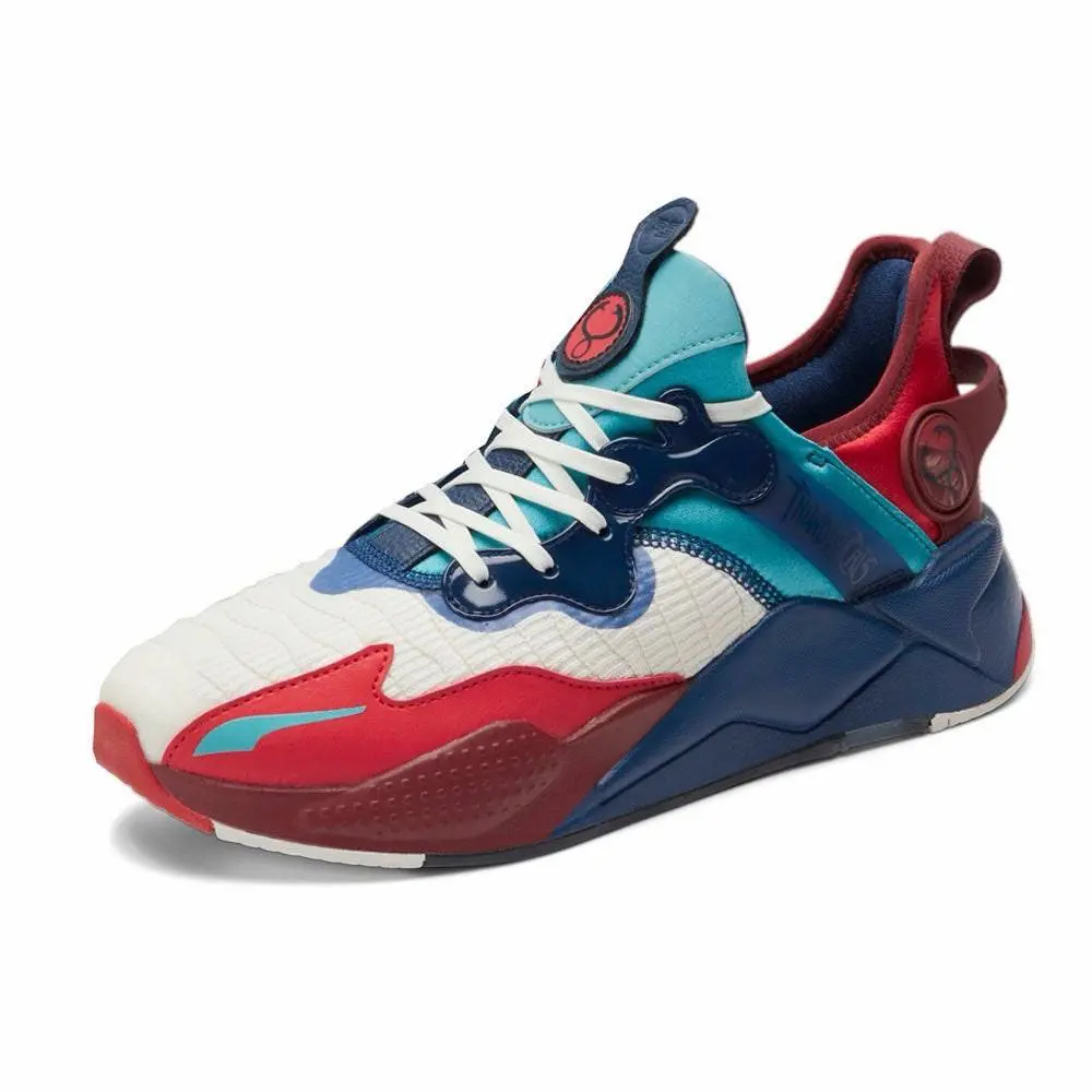 Puma shoes - PUMA RS-X - 39152001 - Warm White - Red - Blue- Day Dream Blue - Deep Red 5