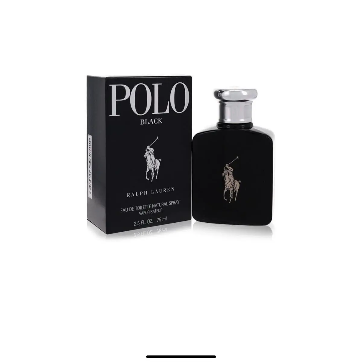 Polo Black Cologne By Ralph Lauren Eau De Toilette Spray 2.5oz/75ml For Men