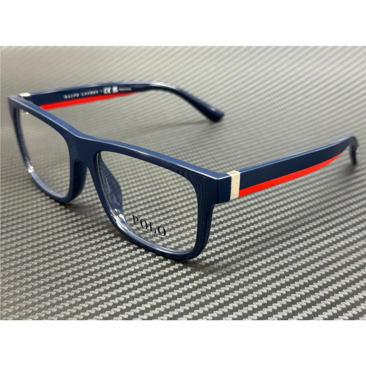 Polo Ralph Lauren PH2290U 5620 Shiny Navy Blue Men`s 54 mm Eyeglasses