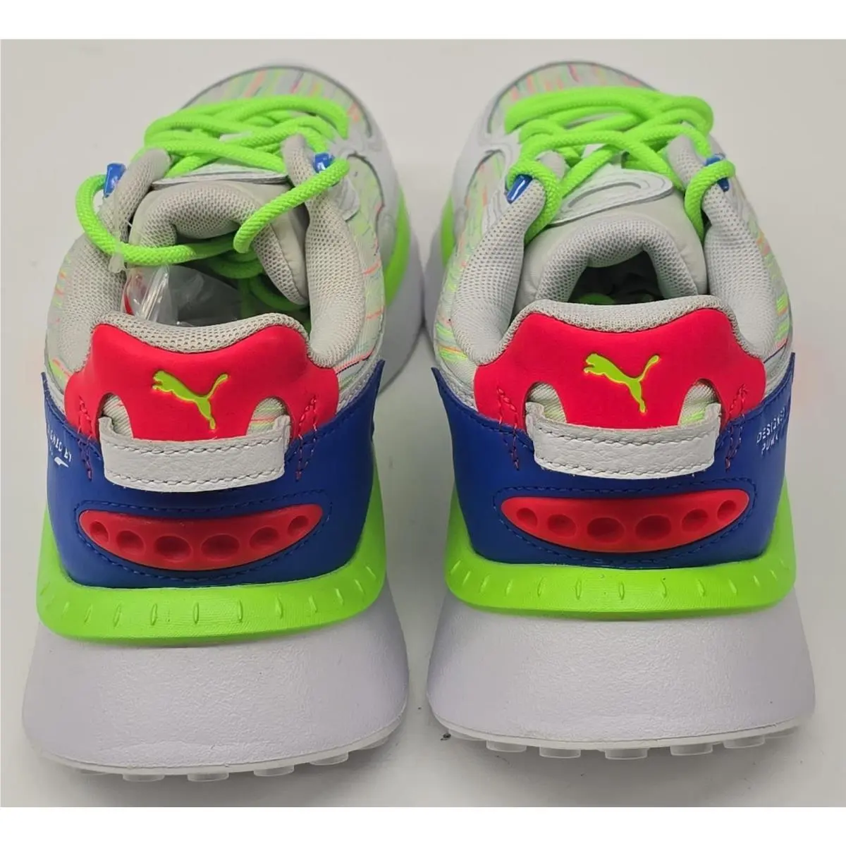 Puma shoes - WILD RIDER SPECTRA - WILD RIDER SPECTRA - 382874-01 - WHITE/BLUEMAZING 1