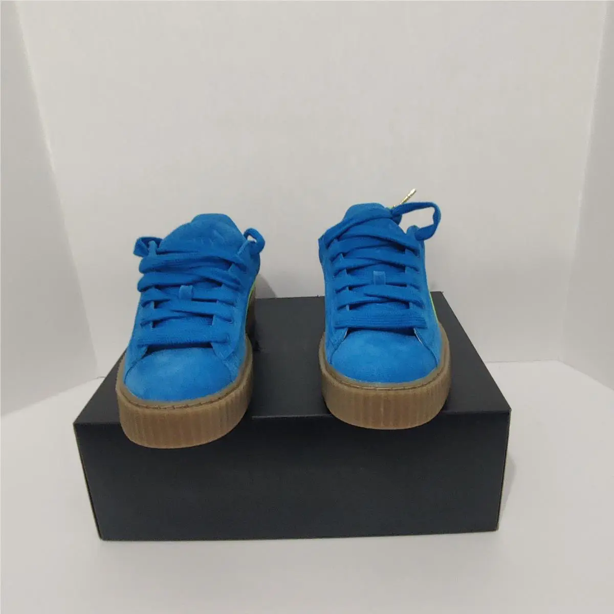 Puma shoes - PUMA x Fenty Creeper Phatty Jr - Blue (UPC: 197646320774) 1