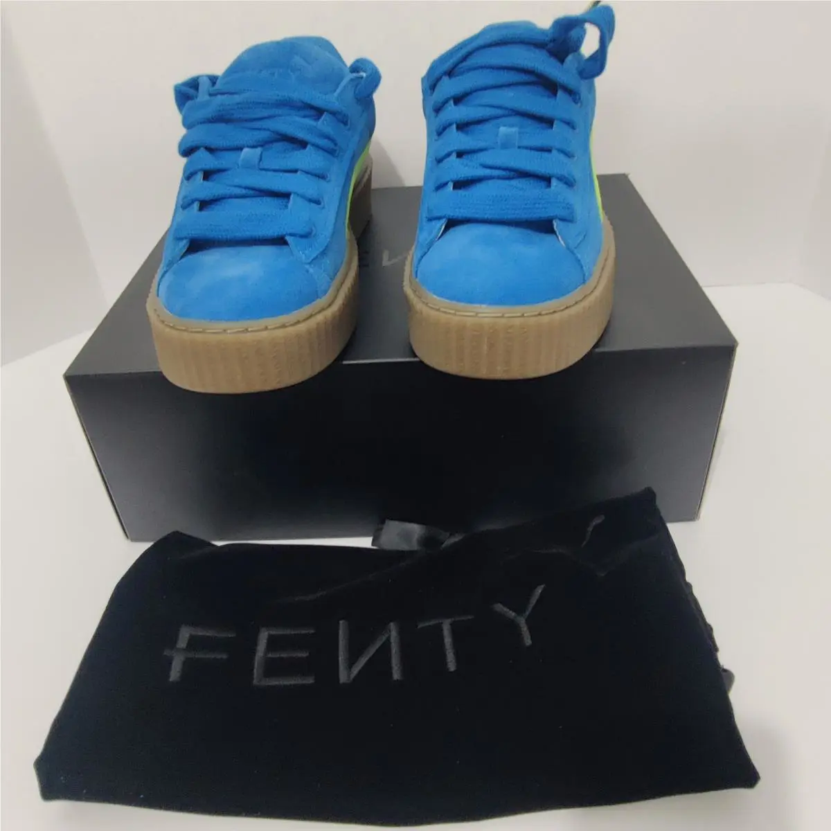 Puma shoes - PUMA x Fenty Creeper Phatty Jr - Blue (UPC: 197646320774) 6