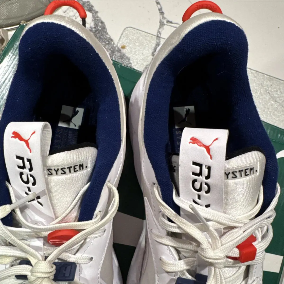 Puma shoes - PUMA RS-X - White 8