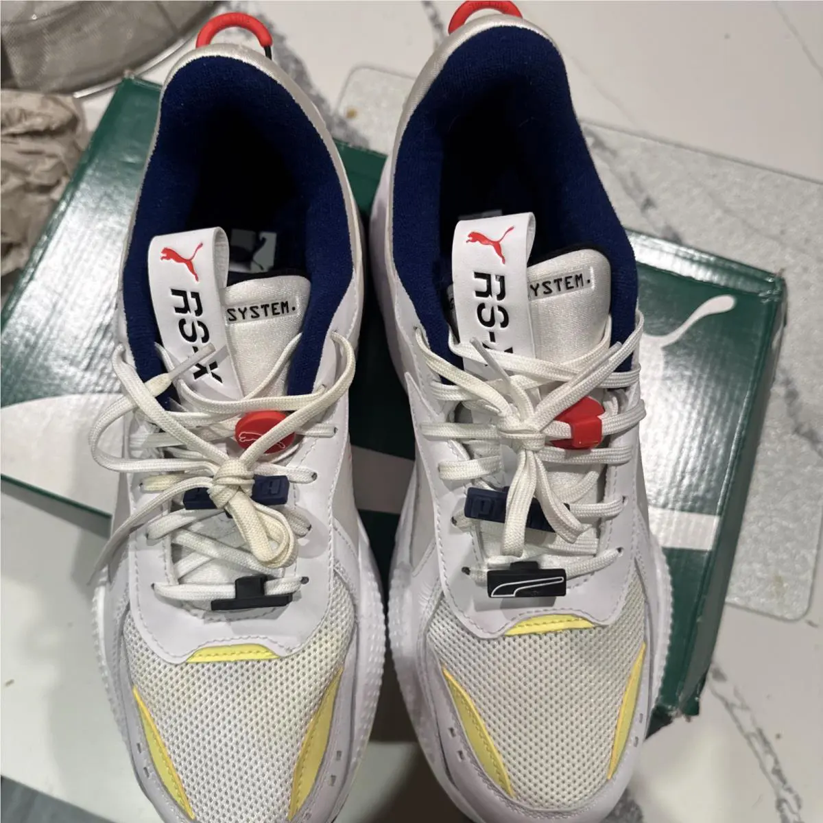Puma shoes - PUMA RS-X - White 9