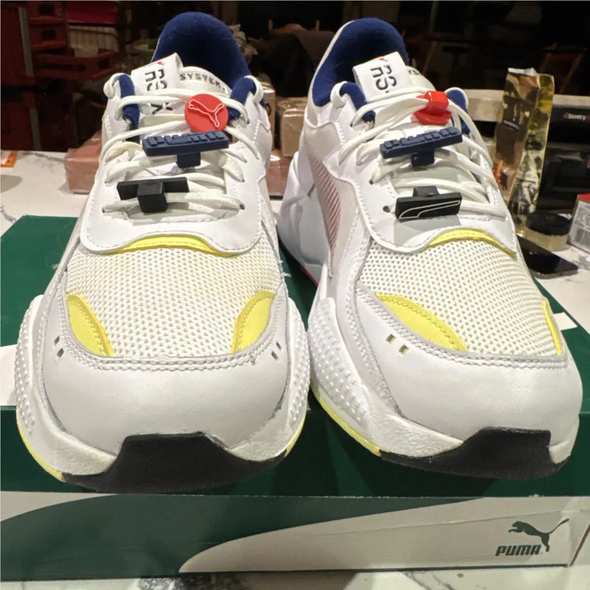 Puma shoes - PUMA RS-X - White 1